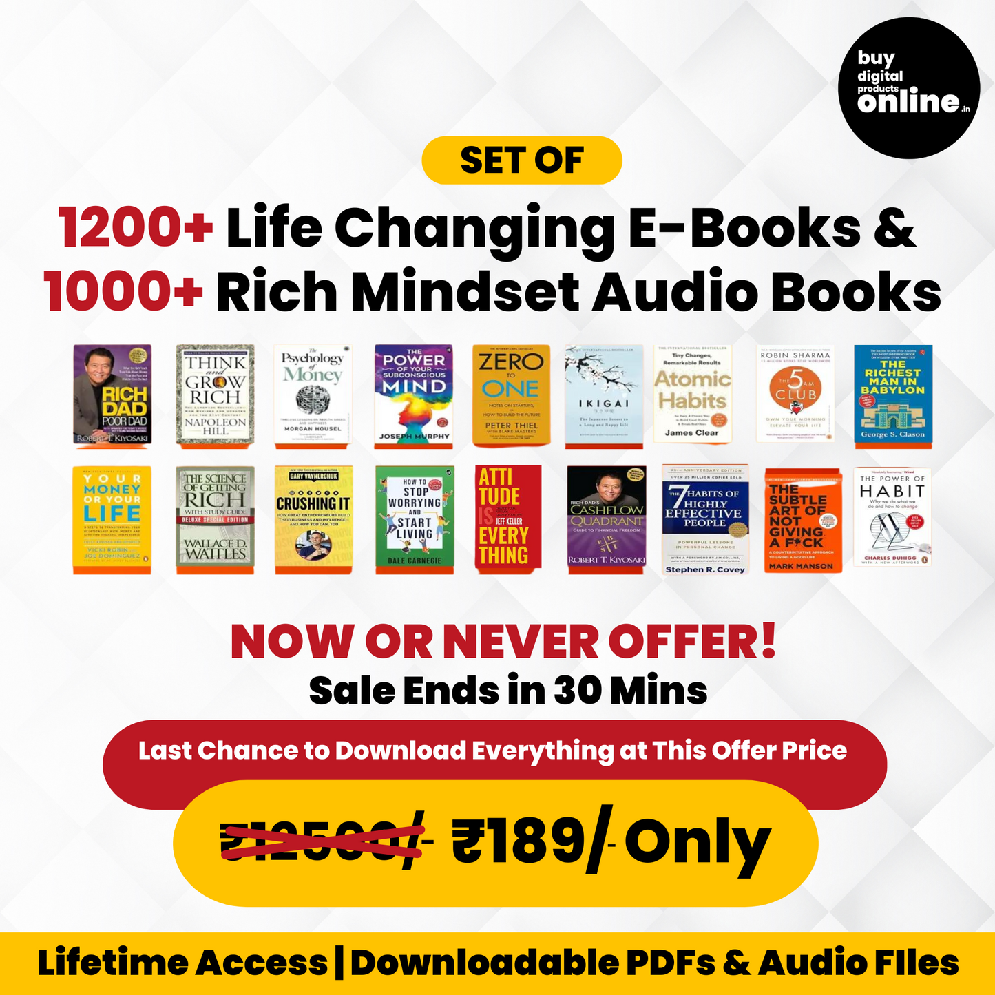 Ebooks & Audiobooks Bundle