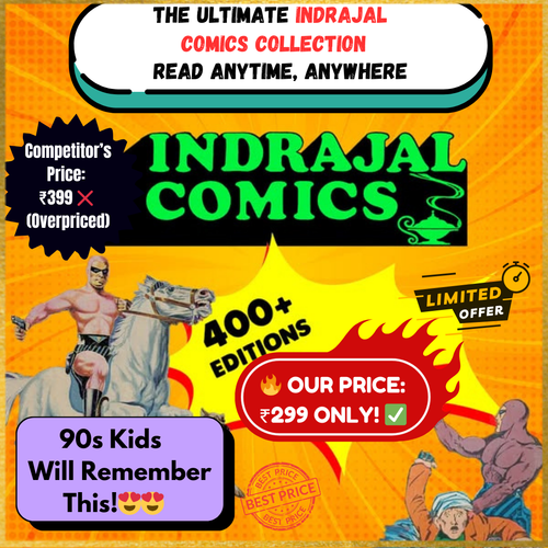 INDRAJAL E-Books Collection In English | 400+ Editions