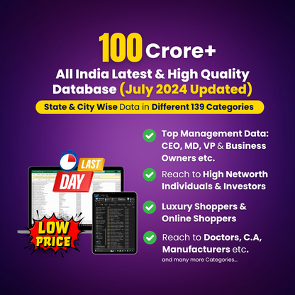 Data Hero- 100 Cr+ All India Top Premium Database (20x Your Profits🔥)