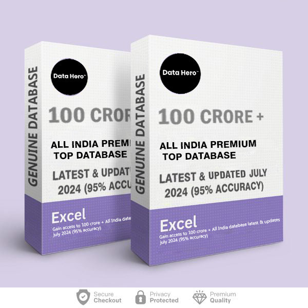 Data Hero- 100 Cr+ All India Top Premium Database (20x Your Profits🔥)