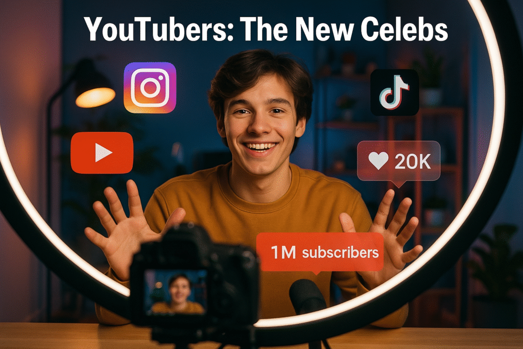 How YouTubers Are Becoming the New Celebrities